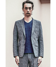 ZERO by TORNADO MART∴ドビープリント2WAYストレッチジャケット