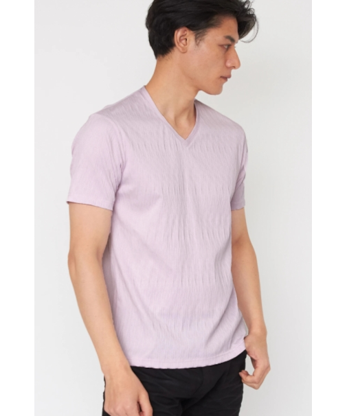 TORNADO MART∴シャープウェービィジャージー半袖カットソー(マスキュリン)