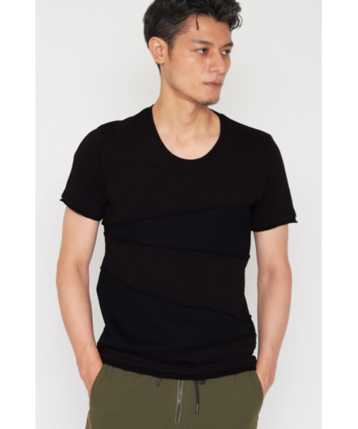 TORNADO MART∴ランダム切り替え半袖カットソー