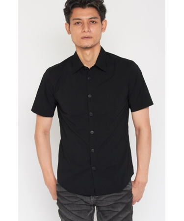 TORNADO MART∴MINOTECHストレッチ半袖シャツ