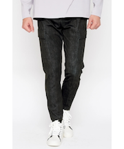 TORNADO MART∴デニム調プリントイージーカーゴパンツ