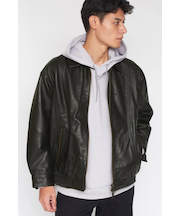 TORNADO MART∴オーバーレザーブルゾン