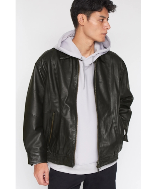 TORNADO MART∴オーバーレザーブルゾン