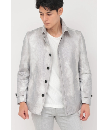 TORNADO MART∴TCスェードライナー付き返し衿ジャケット