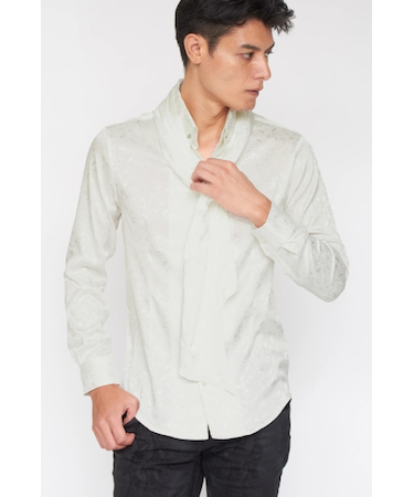 TORNADO MART∴ローズJQストール付きイタリアンBDシャツ