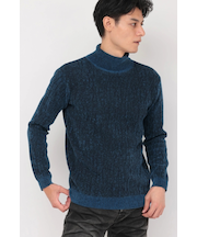 TORNADO MART∴ディゾルブジャガードタートネックニット