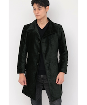 TORNADO MART∴クロコエンボスモールスタンドコート