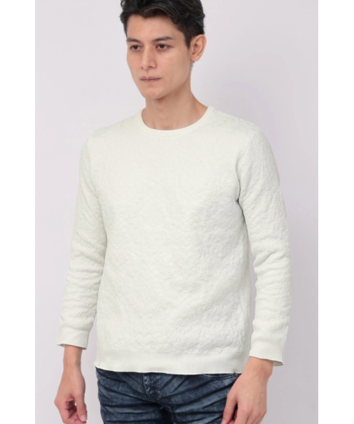 TORNADO MART∴バロックジャガードモールクルーネックニット