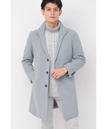 ZERO by TORNADO MART∴カルゼモールライナー付きイタリアンカラーコート