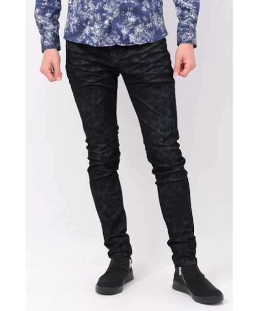 TORNADO MART∴レオパードクリアフォイルスキニーデニム