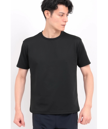 TORNADO MART∴コットンナイロンクルー半袖カットソー