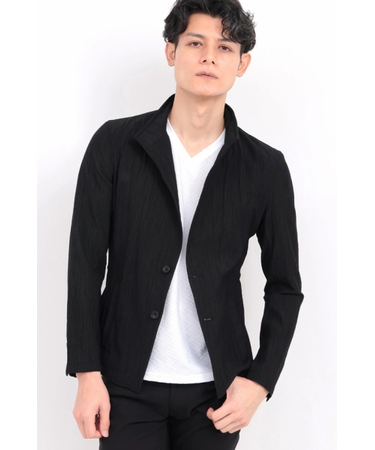 ZERO by TORNADO MART∴トリコットプリントワッシャージャケット