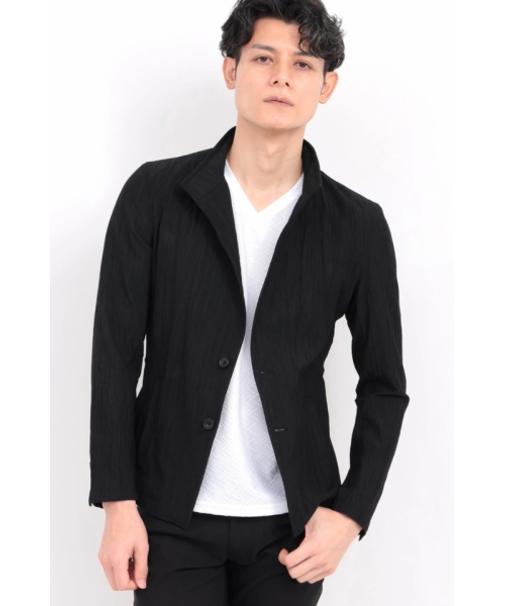 ZERO by TORNADO MART∴トリコットプリントワッシャージャケット