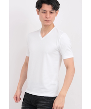 TORNADO MART∴オーシャンウェーブVネック半袖カットソー