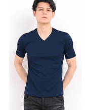 TORNADO MART∴オーシャンウェーブVネック半袖カットソー