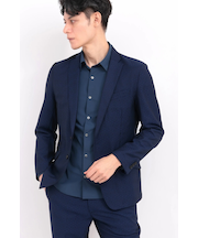 ZERO by TORNADO MART∴TRブライトストレッチジャカードジャケット