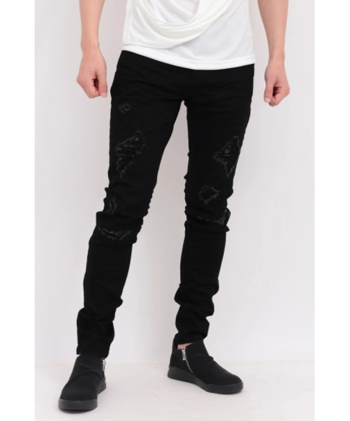 TORNADO MART∴ハードリメイクブラックスキニーデニム