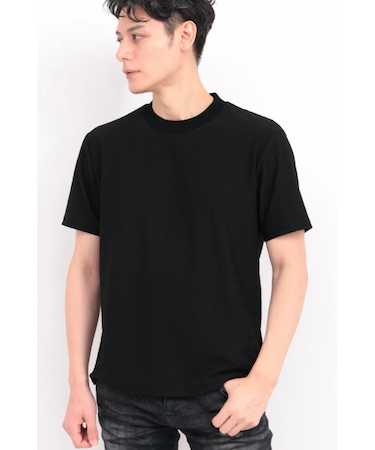 TORNADO MART∴バイヤスアロークルーネック半袖カットソー