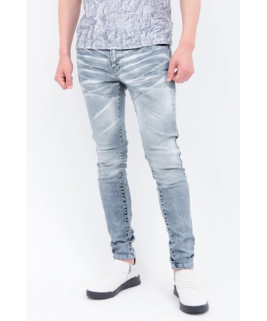 TORNADO MART∴ホワイトフォームグラデーションスキニーデニム