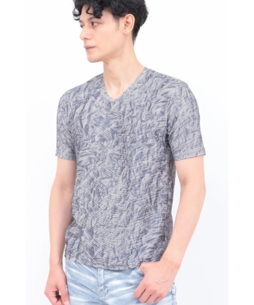 TORNADO MART∴ウェーブJQムラフォイル半袖カットソー