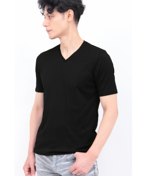 TORNADO MART∴シャープウェービィジャージー半袖カットソー