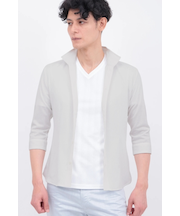 ZERO by TORNADO MART∴ランダムテレコ7分袖シャツ