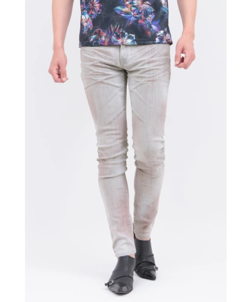 TORNADO MART∴グレイッシュカラースキニーデニム