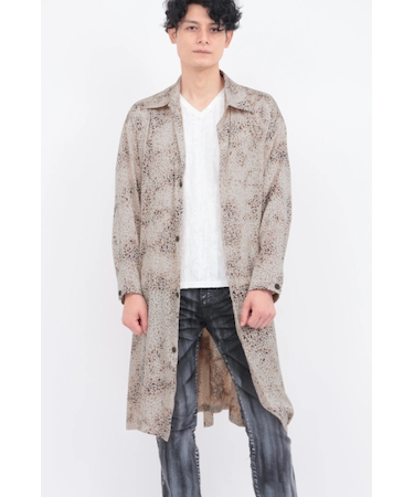 TORNADO MART∴レオパードオパールオーシャンロングカーデ