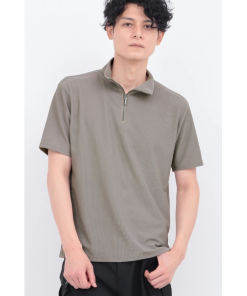 TORNADO MART∴ハーフIPスタンド半袖カットソー