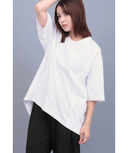R by TORNADO MART∴スラッシュカットルーズTシャツ