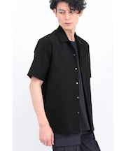 TORNADO MART∴コンフォートオープンカラー半袖シャツ