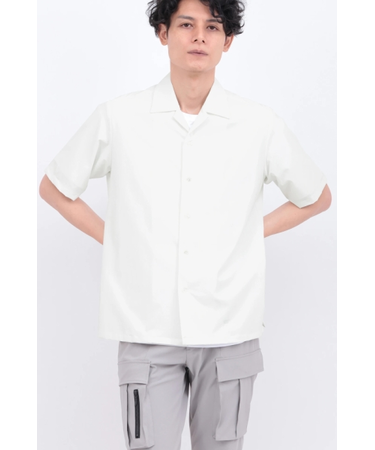 TORNADO MART∴コンフォートオープンカラー半袖シャツ