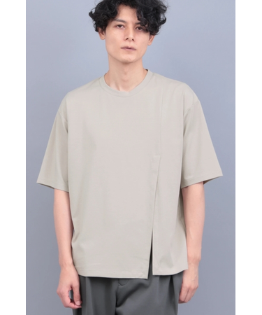 R by TORNADO MART∴フェイクツーピースルーズTシャツ