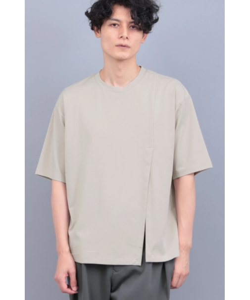 R by TORNADO MART∴フェイクツーピースルーズTシャツ