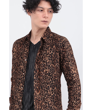 TORNADO MART∴インディアンカットJQレオパードシャツ