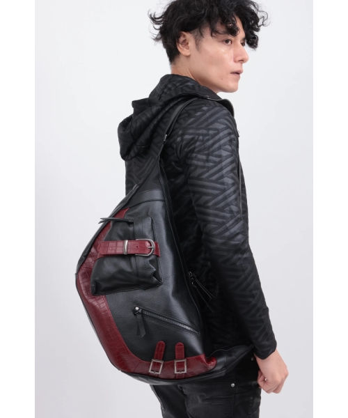 トルネードマート（TORNADO MART）/TORNADO MART∴コンビネーションレザーショルダーバッグ TORNADO MART∴コンビネーションレザーショルダーバッグ｜トルネード