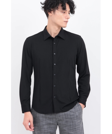 ZERO by TORNADO MART∴メアンドロスJQジャージーストレッチシャツ