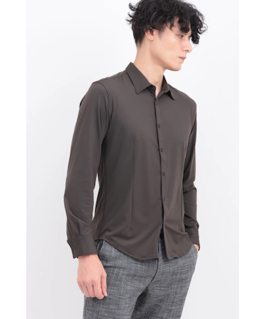 ZERO by TORNADO MART∴メアンドロスJQジャージーストレッチシャツ