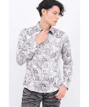 ＴＯＲＮＡＤＯ ＭＡＲＴ∴ラギットペイズリープリントシャツ