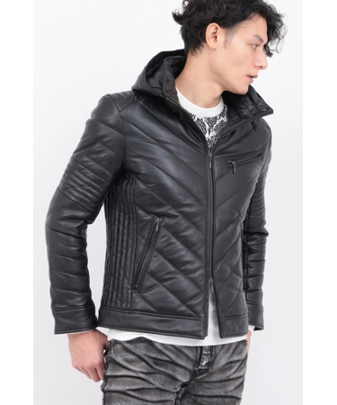 ＴＯＲＮＡＤＯ ＭＡＲＴ∴シープレザーライダースフーディダウン