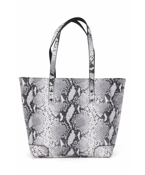 TORNADO MART∴パイソンプリントレザートートバッグ｜トルネードマート