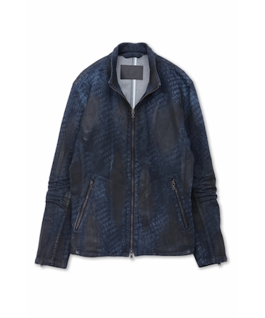 ＴＯＲＮＡＤＯ ＭＡＲＴ∴クロコダイルコーティングブルゾン