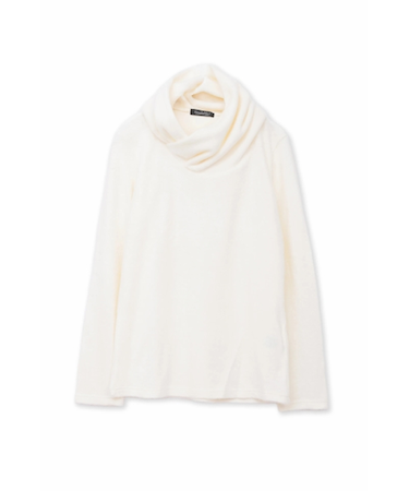 TORNADO MART∴スムースシャギードレープネックカットソー