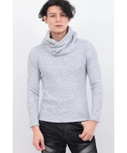 TORNADO MART∴スムースシャギードレープネックカットソー