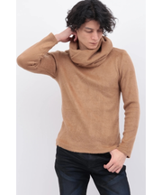 TORNADO MART∴スムースシャギードレープネックカットソー