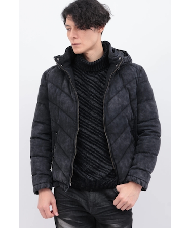 TORNADO MART∴デニムダウンブルゾン