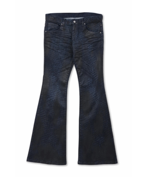 Tornado Mart クロコダイルダメージベルボトム フレアパンツ &mall（アンドモール）三井ショッピングパーク公式通販