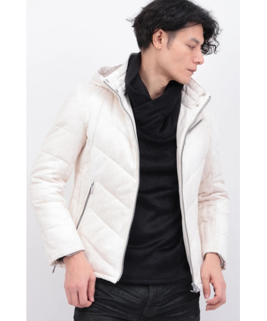 TORNADO MART∴T/Cスエードダウンブルゾン