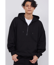 TORNADO MART∴アーチボリュームハーフZIPフーディー