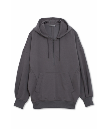 TORNADO MART∴アーチボリュームハーフZIPフーディー